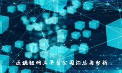 区块链网上平台公司汇总