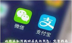 比特派如何找回丢失的钱