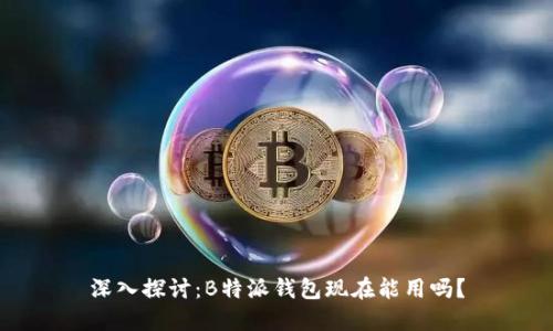 深入探讨：B特派钱包现在能用吗？