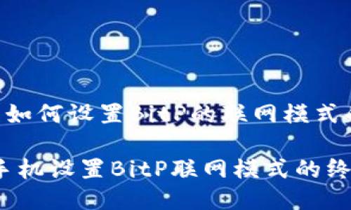 以下是关于如何设置BitP的联网模式的详细指南。

立即掌握：手机设置BitP联网模式的终极指南