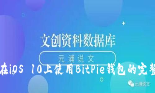 如何在iOS 10上使用BitPie钱包的完整指南